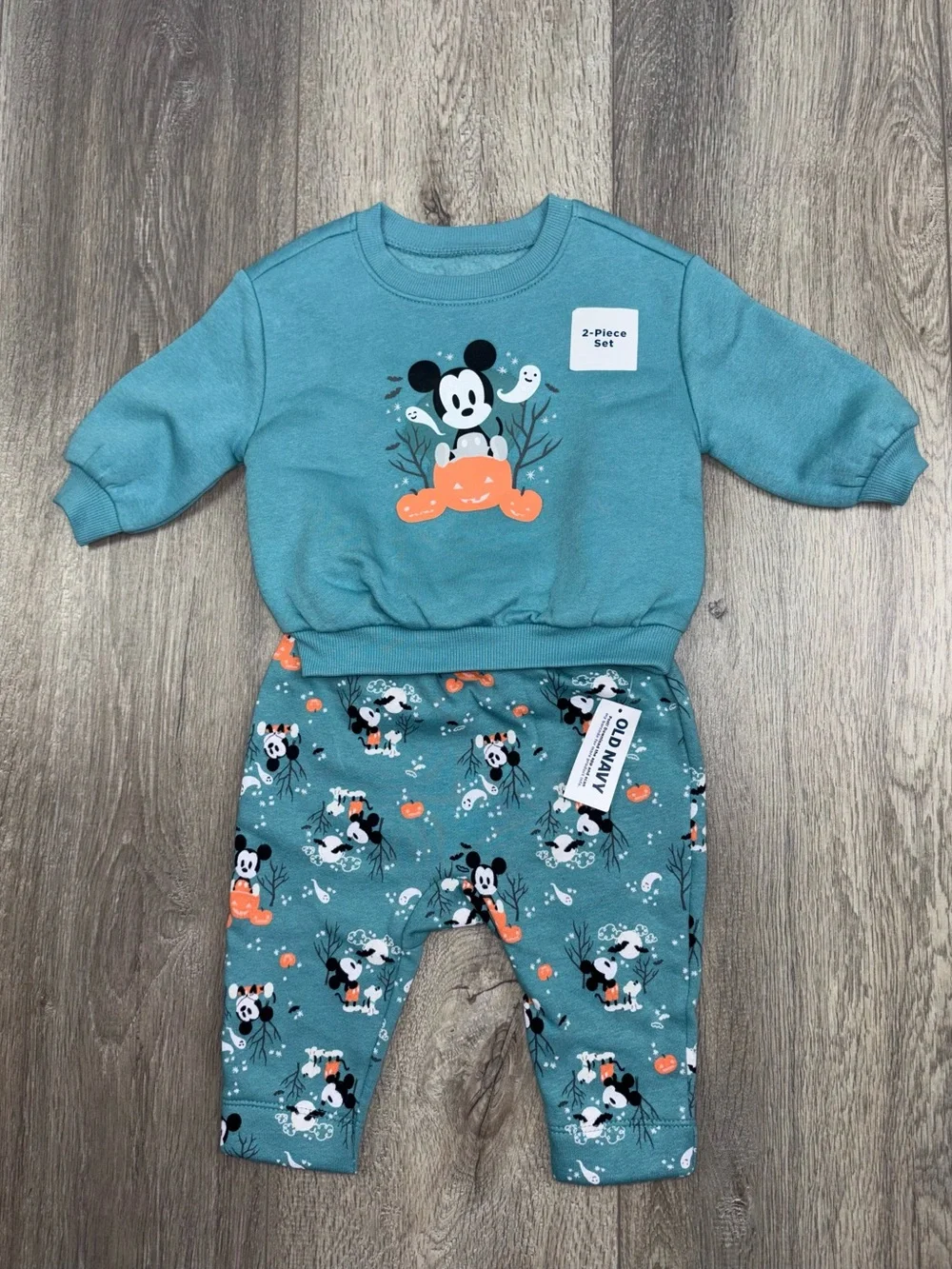 Old Navy Mickey Mouse Halloween Matching Set 3-6 Months